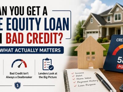 home equity loan with bad credit