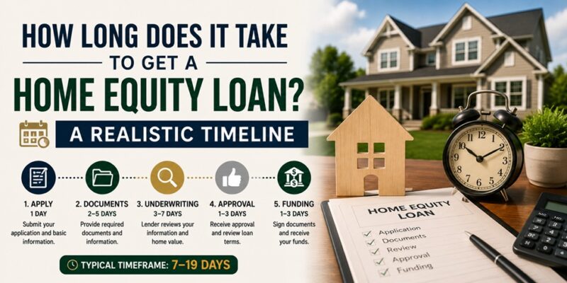 how long does it take to get a home equity loan