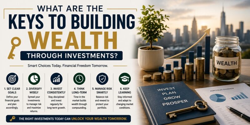 what are the keys to building wealth through investments